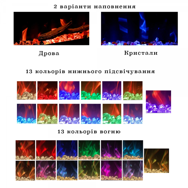 Електрокамін Royal Galaxy 60 RS - Зображення 2