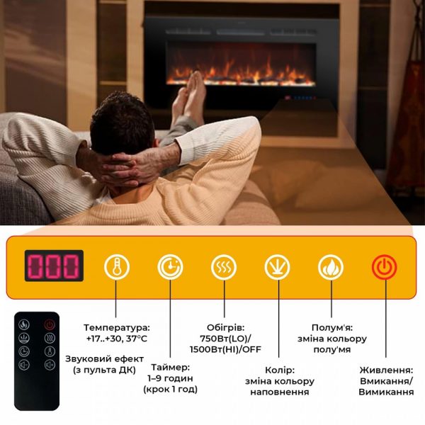 Електрокамін Royal Galaxy 60 RS - Зображення 8