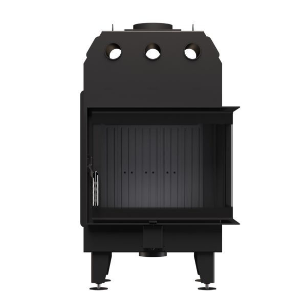 Угловая каминная топка BOKAR 655047R (14,5 kW) Black Ceramatex правая