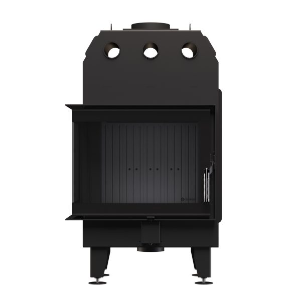 Угловая каминная топка BOKAR 655047L (14,5 kW) Black Ceramatex левая