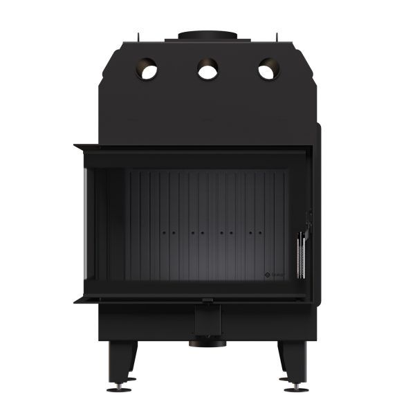 Угловая каминная топка BOKAR 755047 L (15,2 kW) Black Ceramatex левая