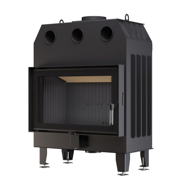 Каминная топка BOKAR 8050 (16,8 kW) Black Ceramatex — изображение 2