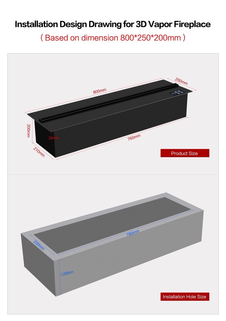 Електрокамін ProFire 3D 800 - Зображення 9