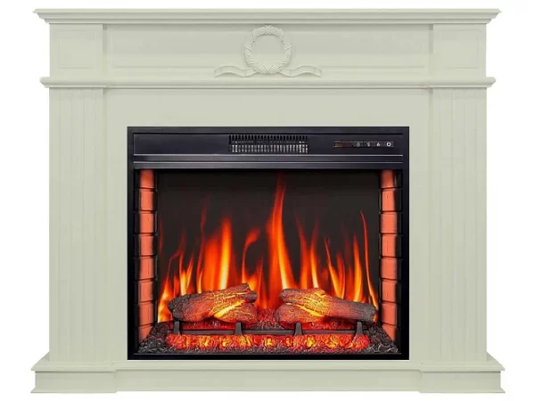 Електрокамін ArtiFlame Neoclassic AF28S білий дуб