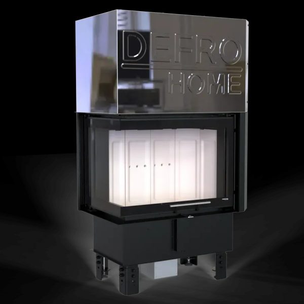 Камінна топка Defro Home INTRA SM BL G MINI біле футерування