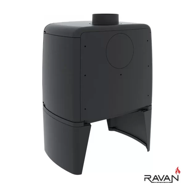 Чавунна піч-камін Ravan Tenesi 14 кВт - Зображення 4