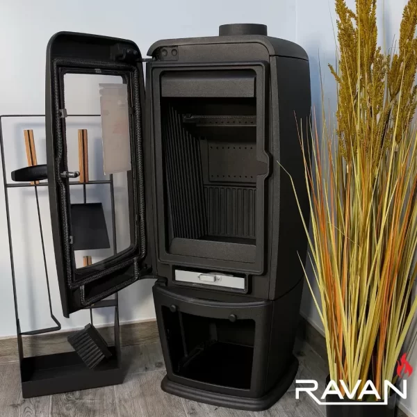 Чавунна піч Ravan Incorta 10 кВт - Зображення 4