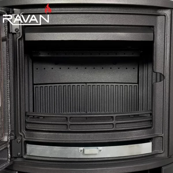 Чавунна піч-камін Ravan Deluxe 14 кВт - Зображення 4