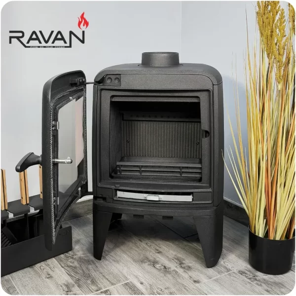 Чавунна піч-камін Ravan Arne 8 кВт - Зображення 5