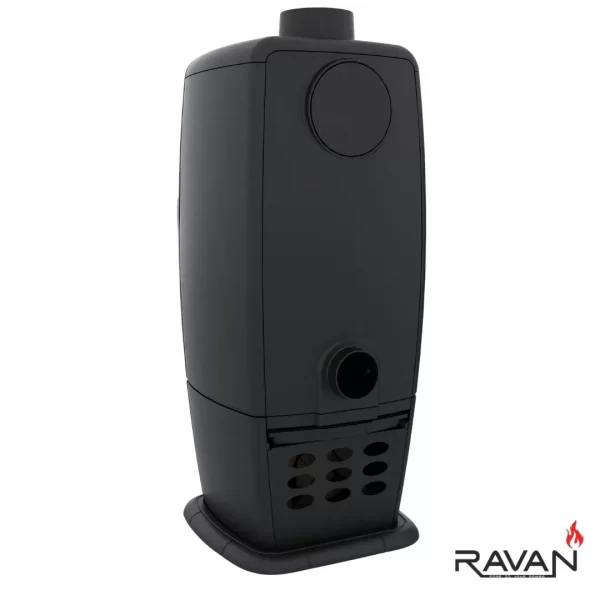 Чавунна піч-камін Ravan Incorta Pro 14 кВт - Зображення 5