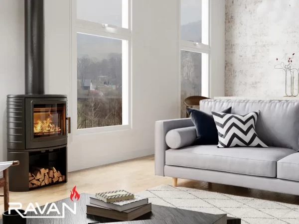 Чавунна піч-камін Ravan Deluxe 14 кВт - Зображення 10