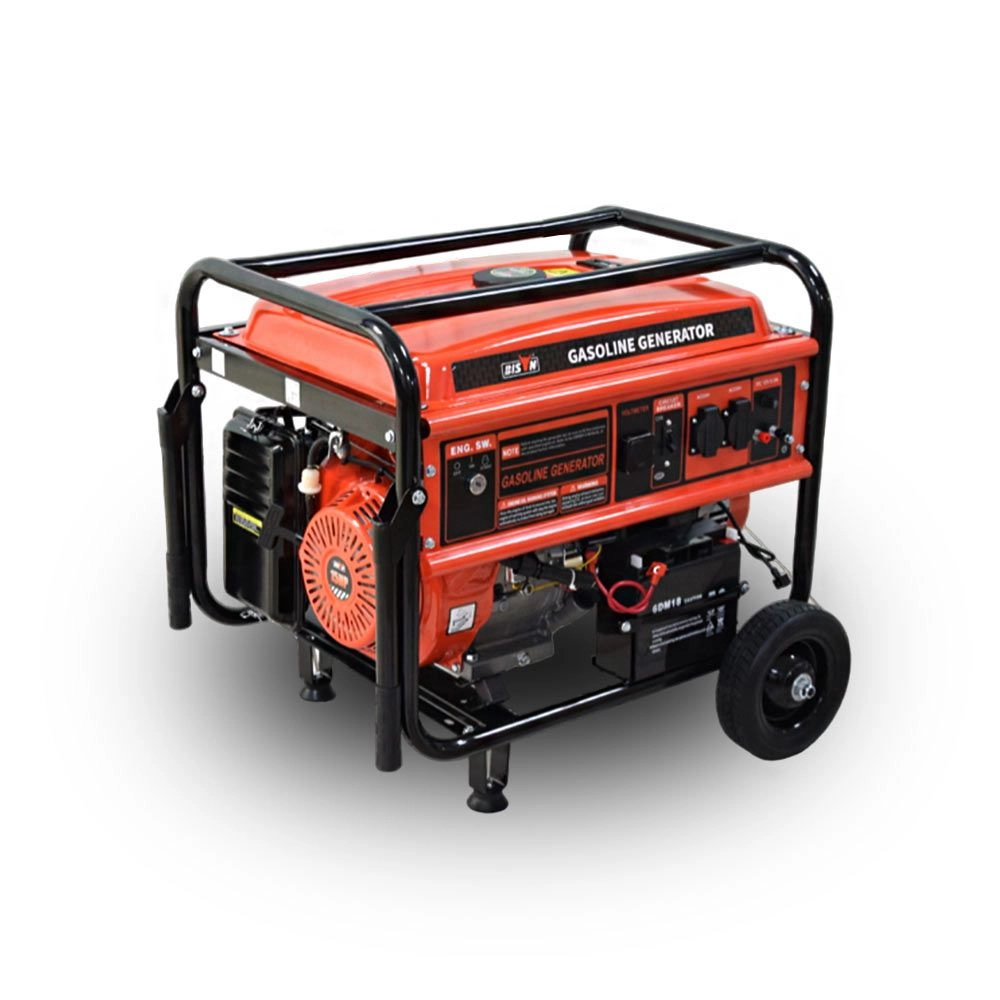 Бензиновий + газовий генератор BISON BS6500LE 5/5,5 кВт - Зображення 3