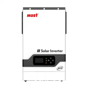 Гибридный инвертор MUST PV18-5248PRO, 5200W, 48V, зарядный ток 1-60А, 160-275V, MPPT 80А, 450 Vdc
