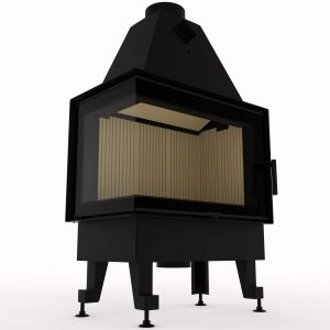 Каминная топка M-FIRE 70 угловая левая