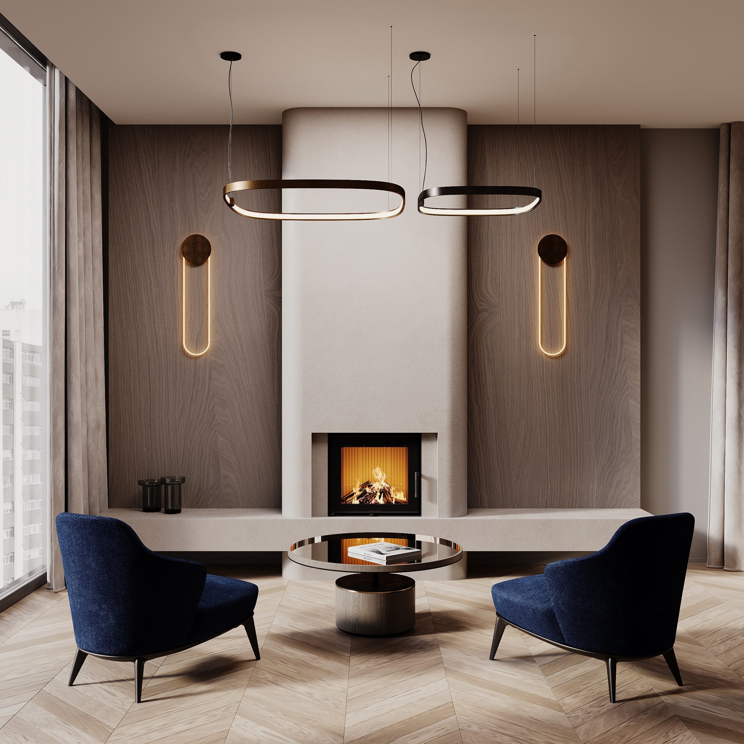 Камінна топка M-FIRE 60 пряма (14 kW) - Зображення 5