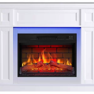 Электрокамин ArtiFlame Linz AF23BS белый с LED подсветкой