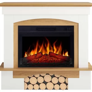 Электрокамин ArtiFlame Woodley AF23S белый