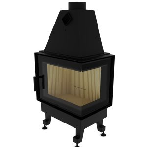 Каминная топка M-FIRE 60 угловая правая