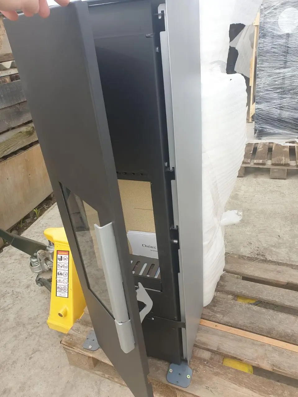 Печь-камин KFC Onix 5 grey — изображение 3