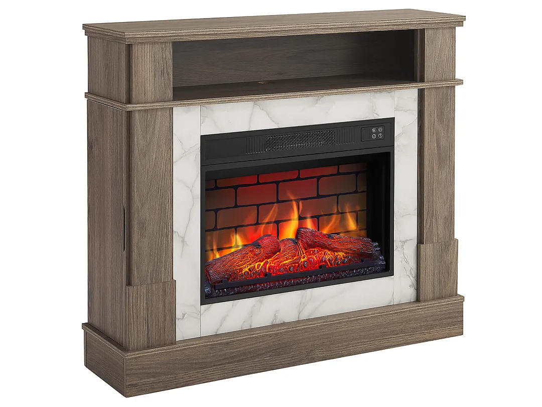 Електрокамін ArtiFlame For Living AF23BS дуб сірий - Зображення 2