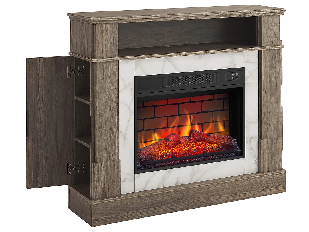 Електрокамін ArtiFlame For Living AF23BS дуб сірий - Зображення 3