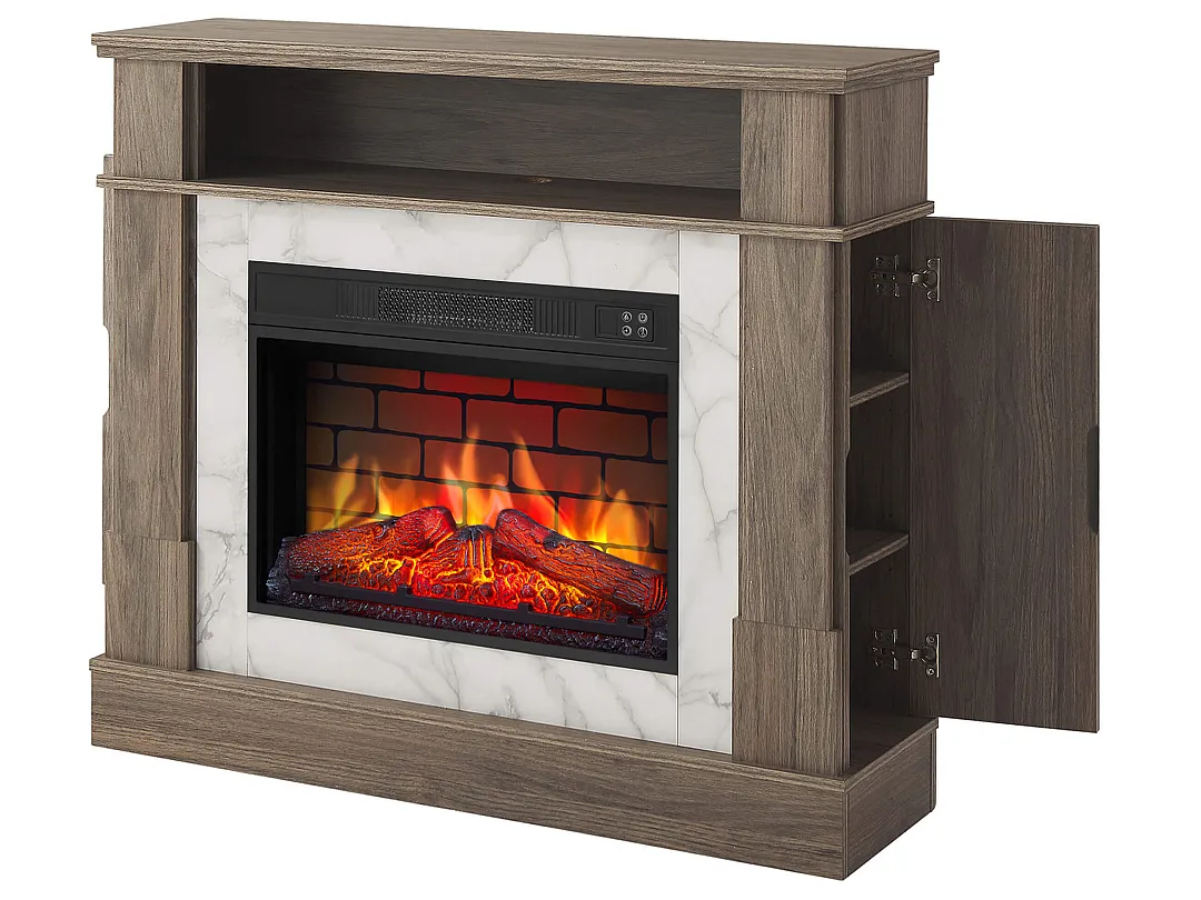 Електрокамін ArtiFlame For Living AF23BS дуб сірий - Зображення 5