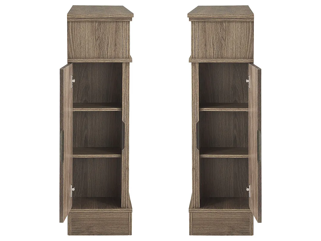 Електрокамін ArtiFlame For Living AF23BS дуб сірий - Зображення 6