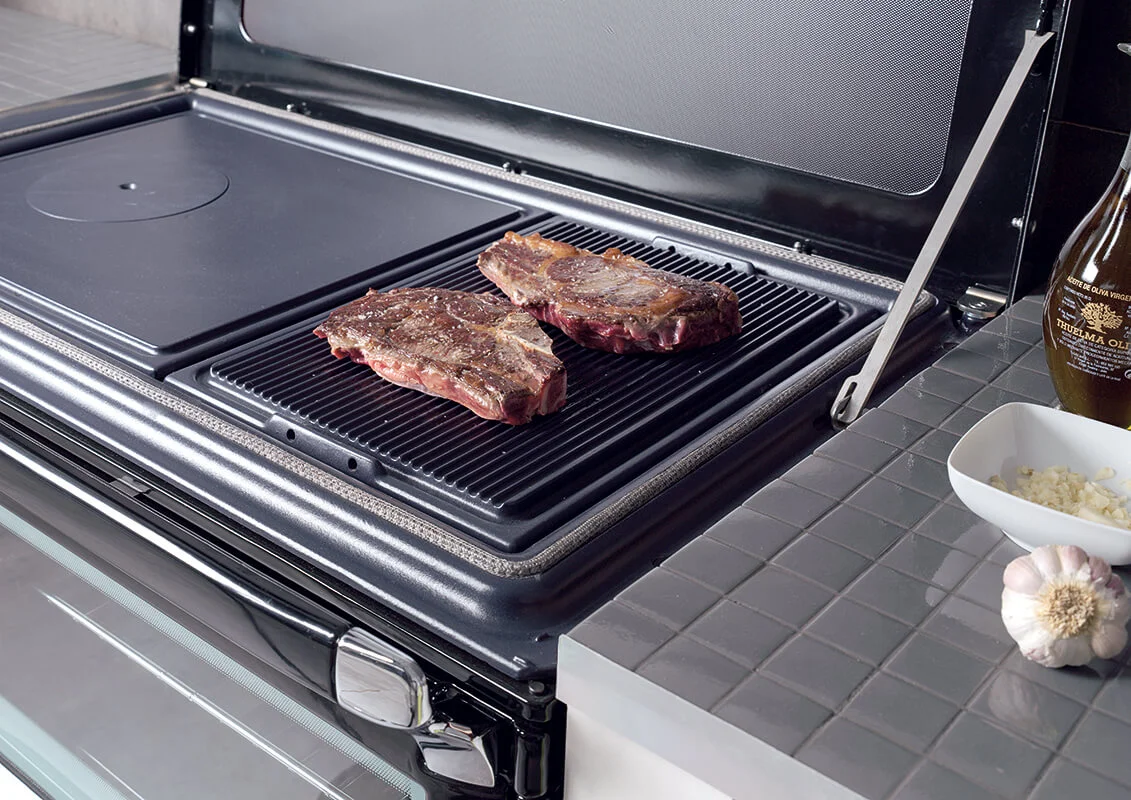 Чавунна кухонна піч з водяним контуром Vulkano Boiler 7T E3 - Зображення 7