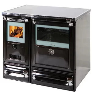 Чугунная кухонная печь с водяным контуром Vulkano Boiler 8T