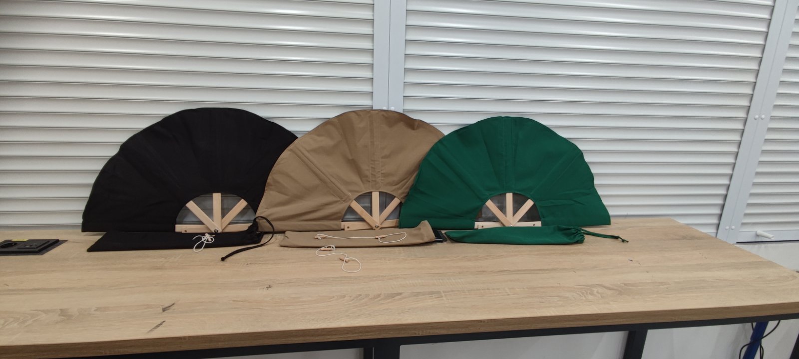 Віяло для лазні та сауни розмір S,бежевий - Зображення 3