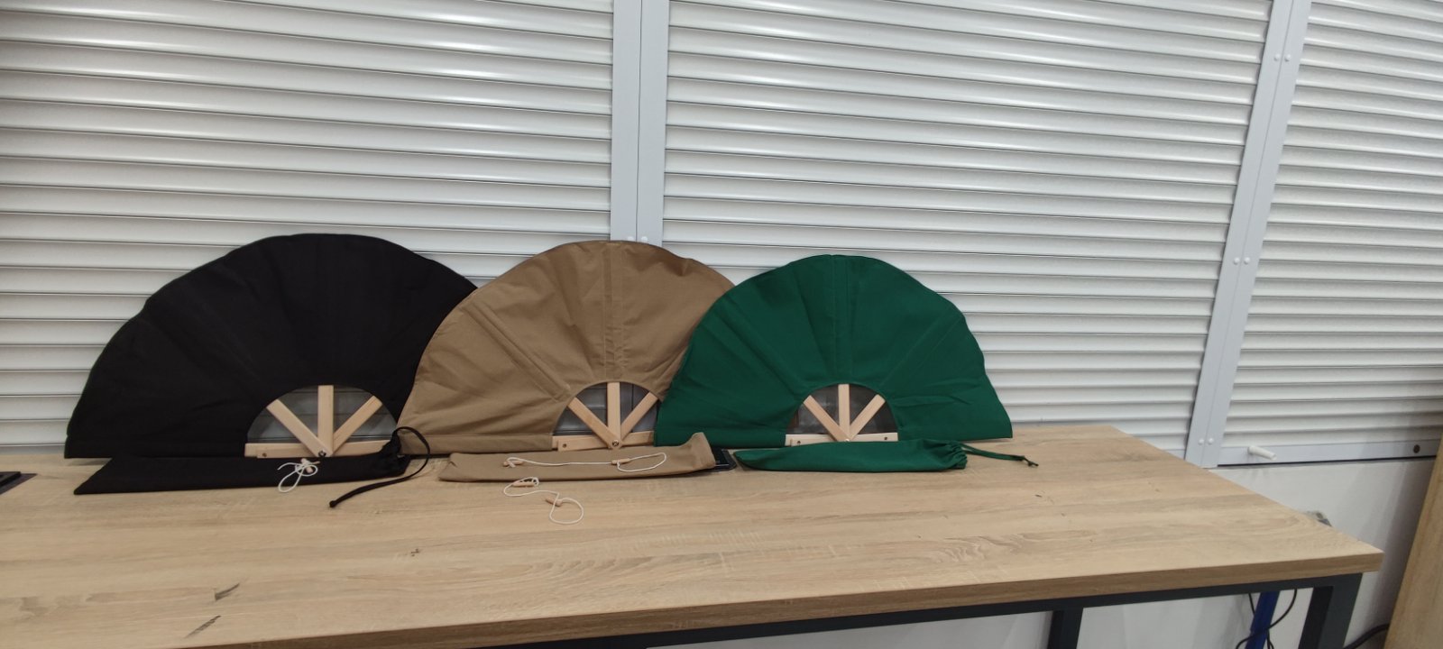 Віяло для лазні та сауни розмір S,бежевий - Зображення 4