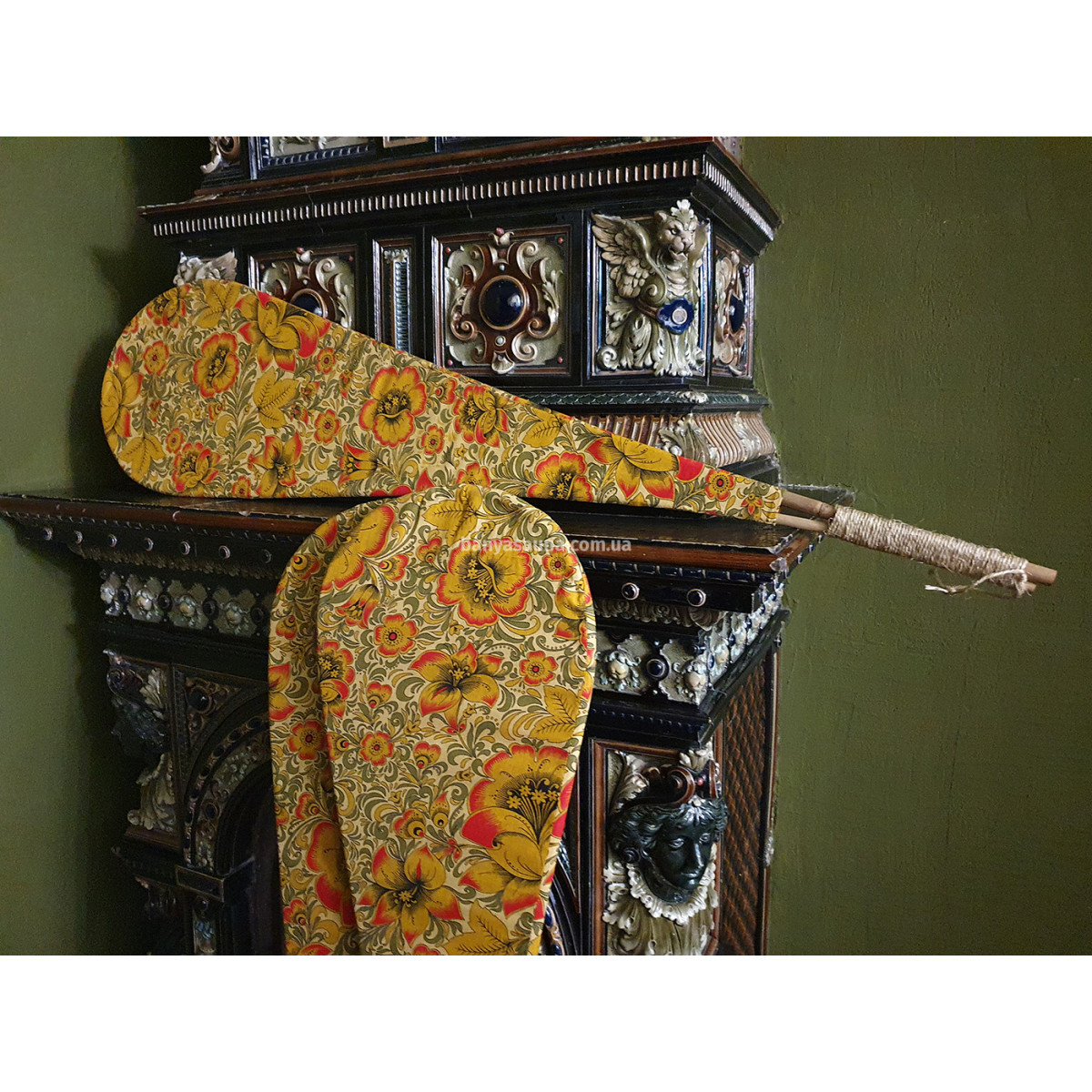 Опахало для бані та сауни Exclusive (індивідуальне замовлення) - Зображення 2