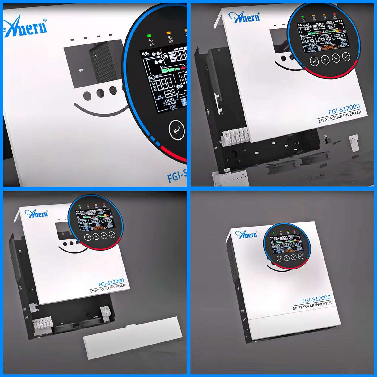 AN-FGI-S12000W Солнечный гибридный инвертор 12 кВт — изображение 6