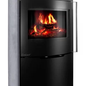 Печь-камин Ember Kamin O1 XL Serpentino / Піч-камін Ember Kamin O1 XL Serpentino