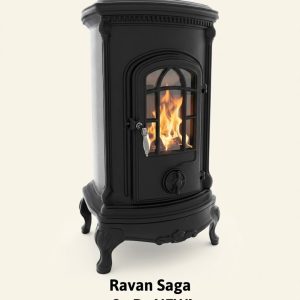 Чугунная печь-камин Ravan Saga / Чавунна піч-камін Ravan Saga