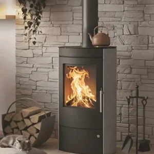 Печь-камин ABX Tulsa 5 II Soapstone с варочной конфоркой / Піч-камін ABX Tulsa 5 II Soapstone з варильною конфоркою